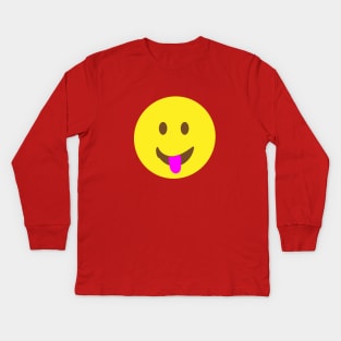 World Emoji Day Kids Long Sleeve T-Shirt